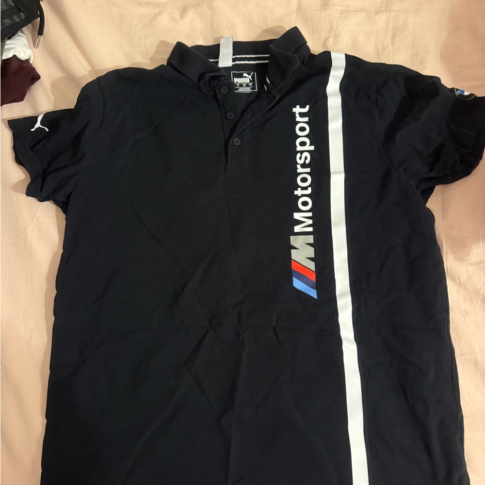 Puma Black Motorsport Polo Shirt